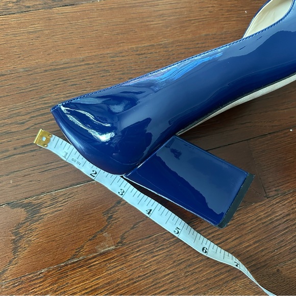 Marc Fisher Block Heel Pumps Blue - Picture 11 of 12